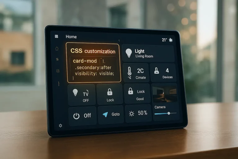 card-mod: Erweitere deine Kacheln in Home Assistant