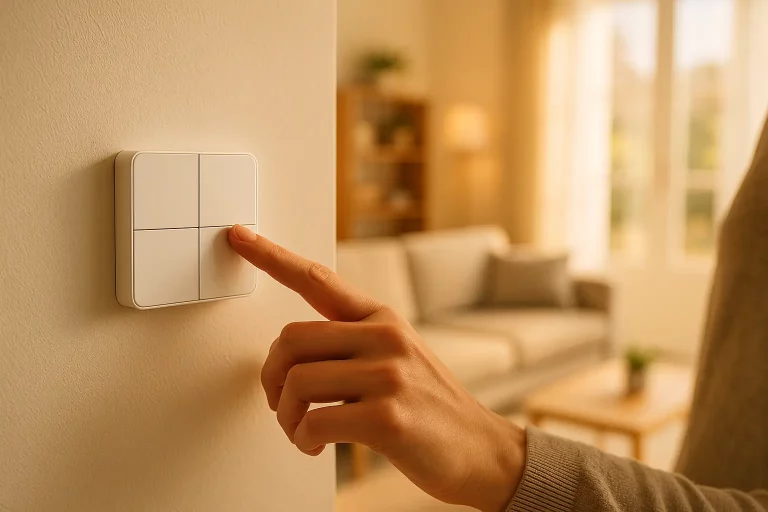 Moes Zigbee 4-Tasten Schalter / Szenenauswahl